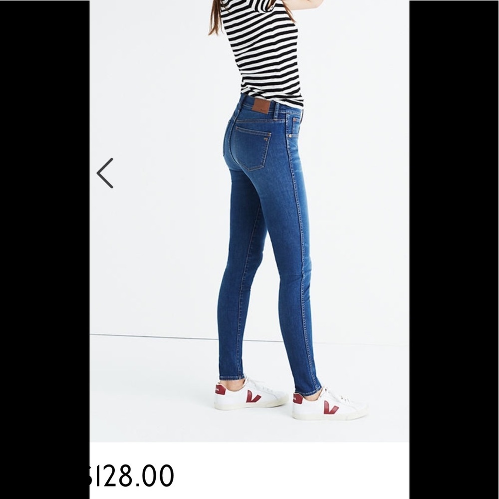 Madewell 9” High Riser Skinny Skinny Size 24💥